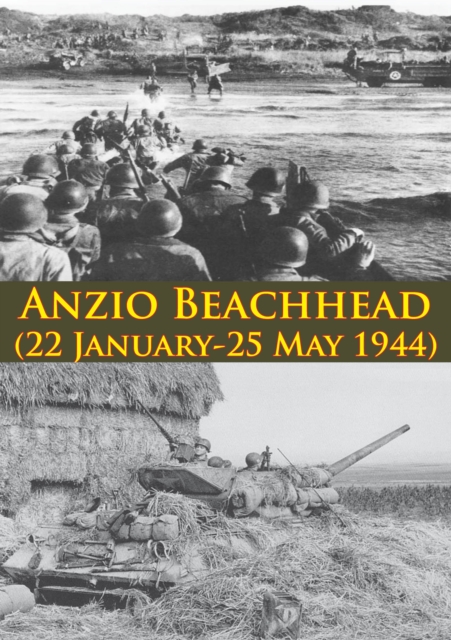 Book Cover for ANZIO BEACHHEAD (22 January-25 May 1944) [Illustrated Edition] by Anon