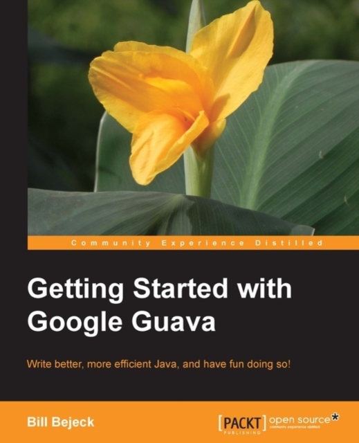 Book Cover for Getting Started with Google Guava by Bill Bejeck