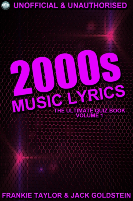 Book Cover for 2000s Music Lyrics by Jack Goldstein