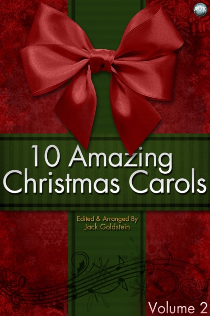 Book Cover for 10 Amazing Christmas Carols - Volume 2 by Jack Goldstein