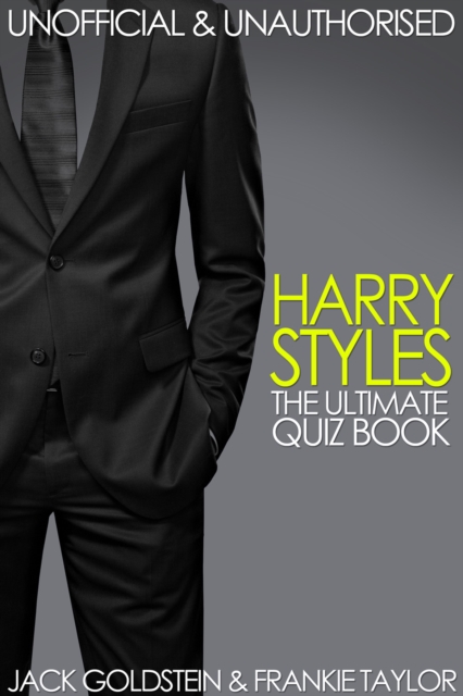 Book Cover for Harry Styles - The Ultimate Quiz Book by Jack Goldstein