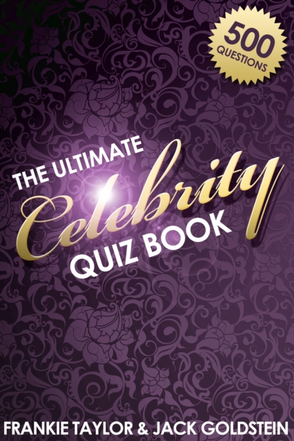 Book Cover for Ultimate Celebrity Quiz Book by Jack Goldstein