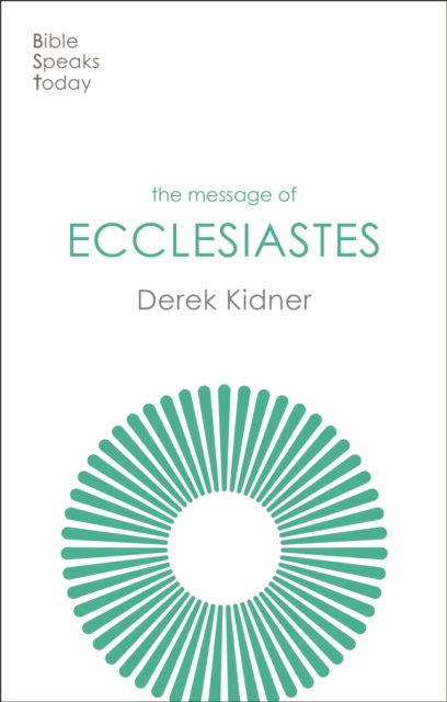 Book Cover for Message of Ecclesiastes by Derek Kidner