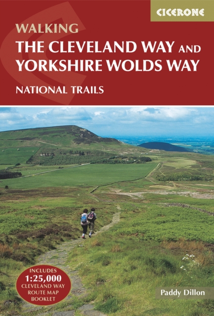 Book Cover for Cleveland Way and the Yorkshire Wolds Way by Paddy Dillon