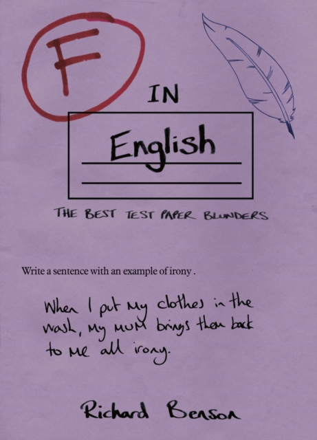 Book Cover for F in English by Richard Benson