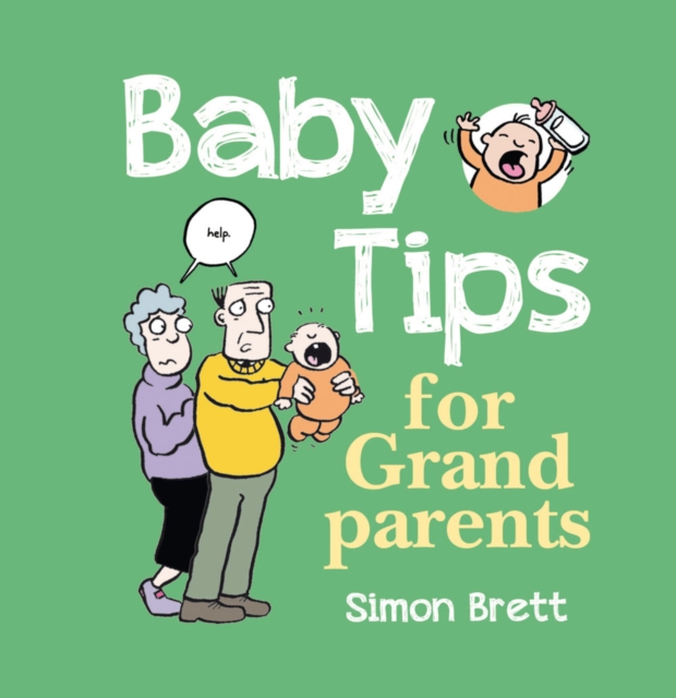 Book Cover for Baby Tips For Grandparents by Simon Brett