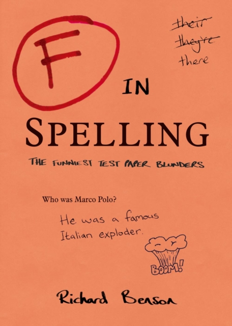Book Cover for F in Spelling by Richard Benson