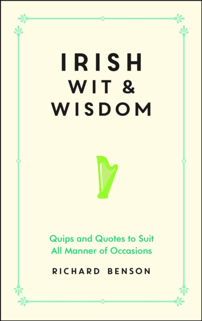 Book Cover for Irish Wit and Wisdom by Richard Benson