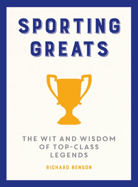 Book Cover for Sporting Greats by Richard Benson