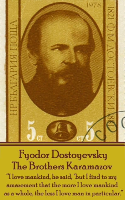 Book Cover for Brothers Karamazov by Fyodor  Dostoyevsky