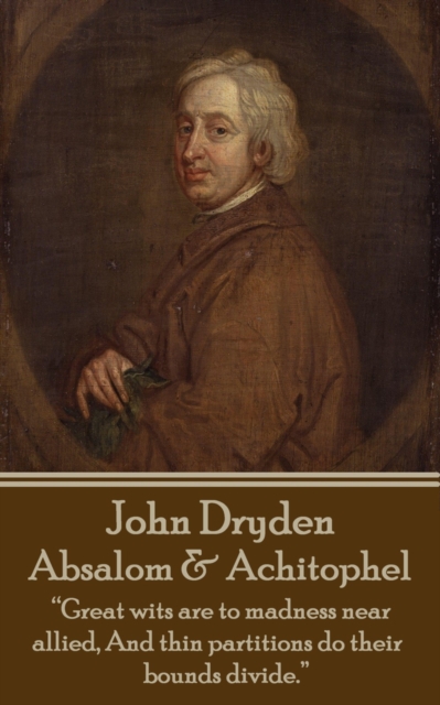 Book Cover for Absalom & Achitophel by John Dryden