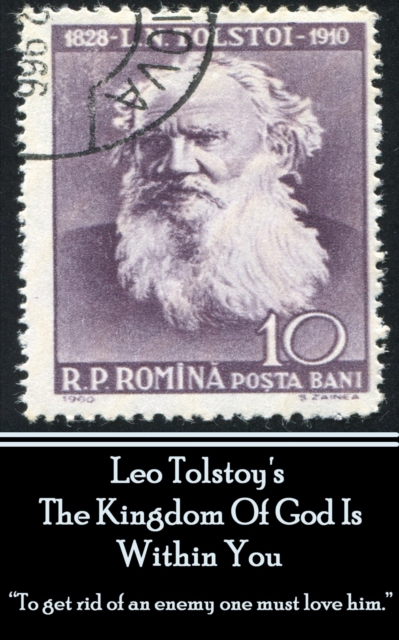 Book Cover for Leo Tolstoy - The Kingdom Of God Is Within You by Leo Tolstoy