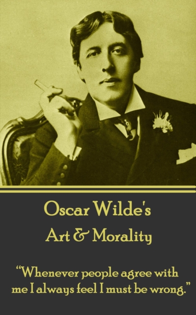 Book Cover for Art & Morality by Oscar Wilde