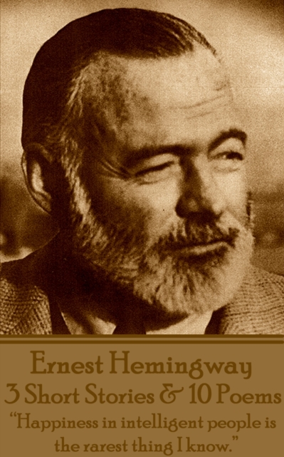 Book Cover for 3 Short Stories And 10 Poems by Ernest  Hemingway