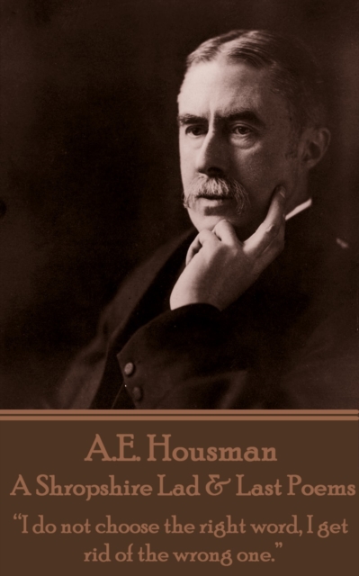 Book Cover for Shropshire Lad & Last Poems by A.E.  Housman