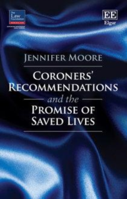 Book Cover for Coroners' Recommendations and the Promise of Saved Lives by Jennifer Moore