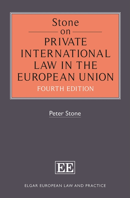 Book Cover for Stone on Private International Law in the European Union by Peter Stone