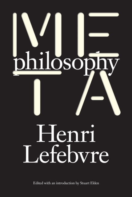 Book Cover for Metaphilosophy by Henri Lefebvre