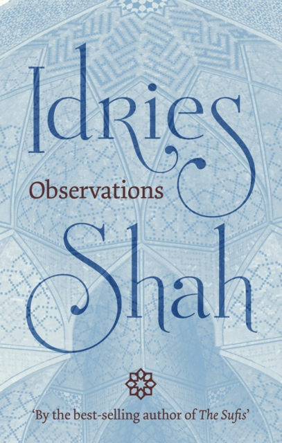 Book Cover for Observations by Idries Shah