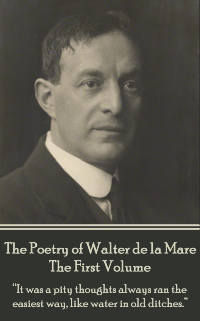 Book Cover for Poetry of Walter de la Mare - The First Volume by Walter De La Mare