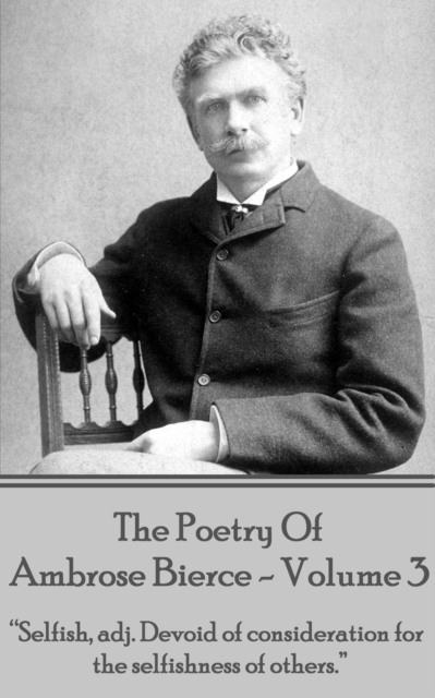 Book Cover for Poetry Of Ambrose Bierce - Volume 3 by Ambrose Bierce