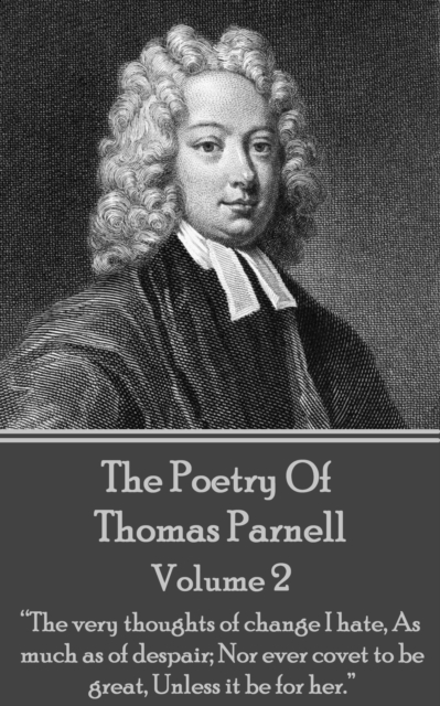 Book Cover for Poetry of Thomas Parnell - Volume II by Thomas Parnell