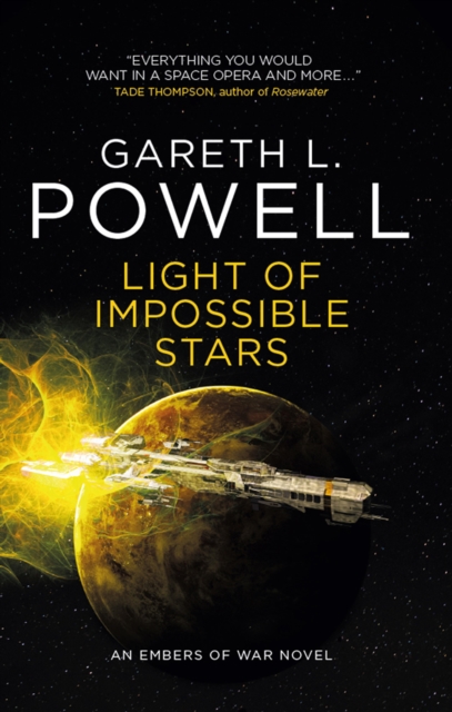 Book Cover for Light of Impossible Stars: An Embers of War novel by Gareth L. Powell