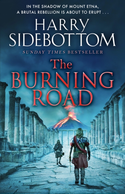 Book Cover for Burning Road by Harry Sidebottom