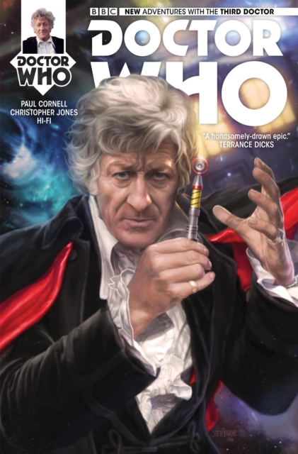 Book Cover for Doctor Who: The Third Doctor #1 by Paul Cornell