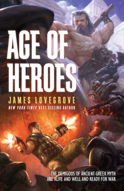 Book Cover for Age of Heroes by James Lovegrove