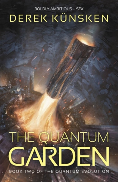 Book Cover for Quantum Garden by Derek Kunsken