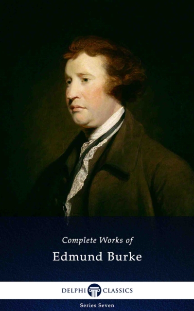 Book Cover for Delphi Complete Works of Edmund Burke (Illustrated) by Edmund Burke