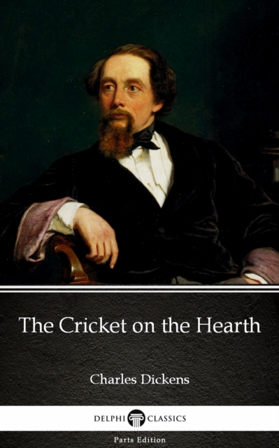 Book Cover for Cricket on the Hearth by Charles Dickens (Illustrated) by Charles Dickens