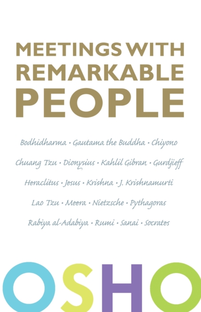 Book Cover for Meetings with Remarkable People by Osho