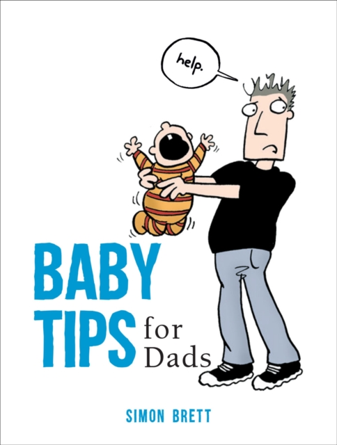 Book Cover for Baby Tips for Dads by Simon Brett