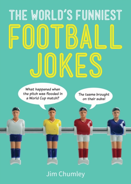 Book Cover for World's Funniest Football Jokes by Jim Chumley