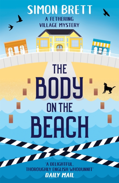 Book Cover for Body on the Beach by Simon Brett