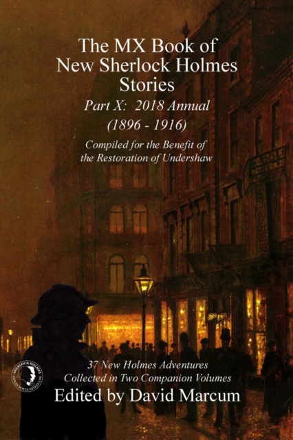 Book Cover for MX Book of New Sherlock Holmes Stories - Part X by David Marcum