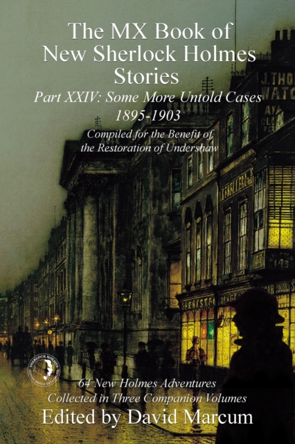 Book Cover for MX Book of New Sherlock Holmes Stories - Part XXIV by David Marcum