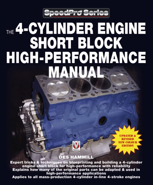 Book Cover for 4-Cylinder Engine Short Block High-Performance Manual by Des Hammill