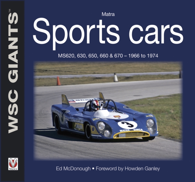 Book Cover for Matra sports cars by Ed McDonough