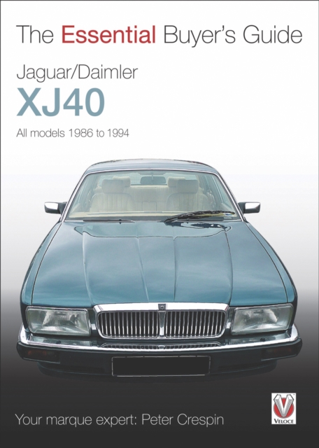 Book Cover for Jaguar/Daimler XJ40 by Crespin, Peter