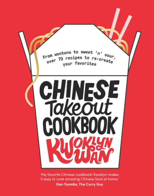 Book Cover for Chinese Takeout Cookbook by Kwoklyn Wan