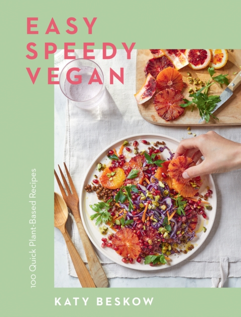 Book Cover for Easy Speedy Vegan by Katy Beskow