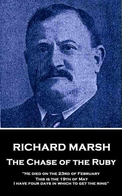 Book Cover for Chase of the Ruby by Richard Marsh