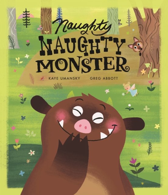Book Cover for Naughty Naughty Monster by Kaye Umansky