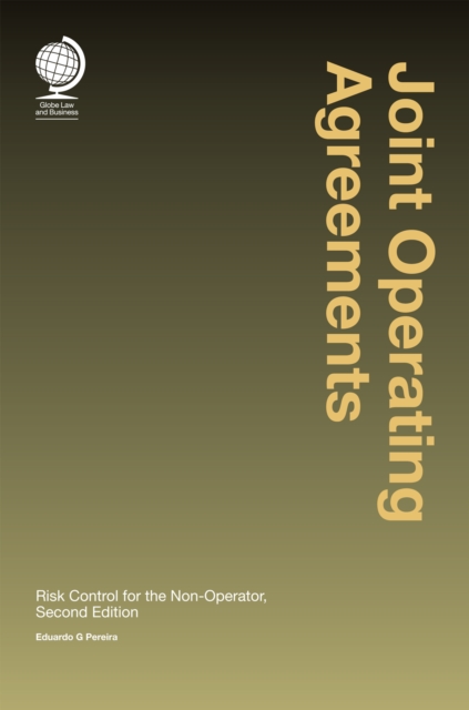 Book Cover for Joint Operating Agreements by Eduardo G Pereira