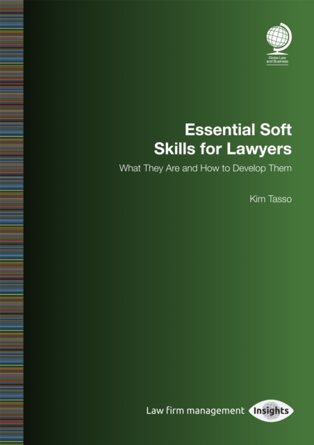 Book Cover for Essential Soft Skills for Lawyers by Kim Tasso