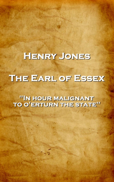 Book Cover for Earl of Essex by Henry Jones