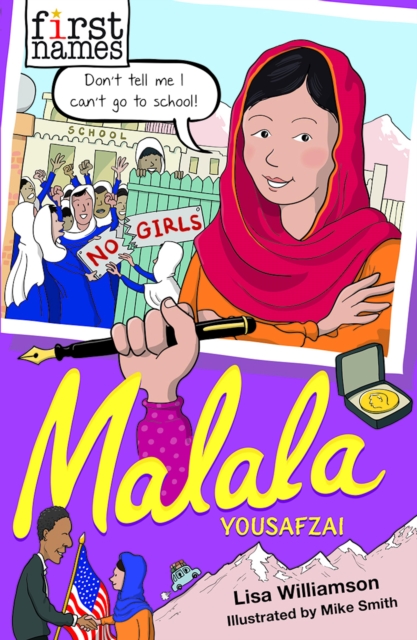 Book Cover for First Names: Malala (Yousafzai) by Williamson, Lisa